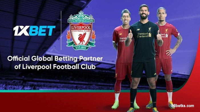 1XBET Sponsor FC Liverpool