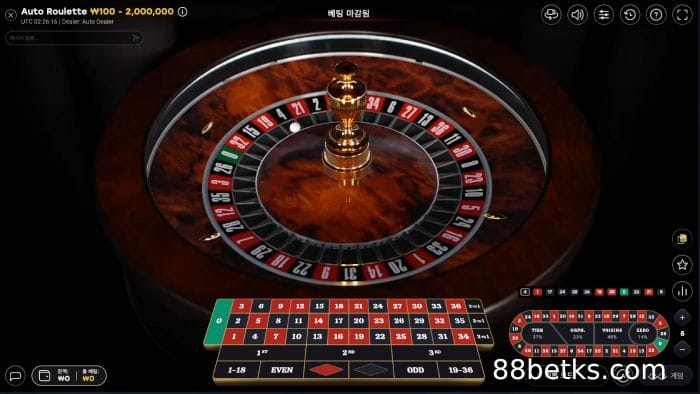 1XBET의 룰렛 지급률