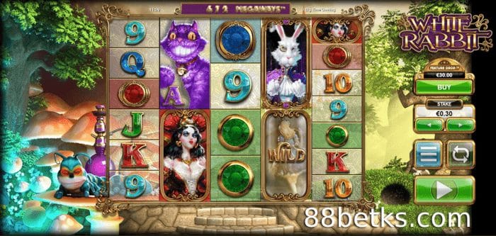 흰 토끼(Big Time Gaming) - 97.7% RTP
