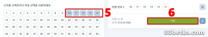 베팅 진행